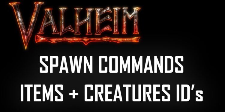 Valheim Spawn Items Commands and All Items/Prefab Name List
