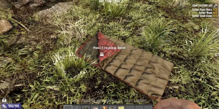 7 Days To Die: How To Gather Plant Fibers