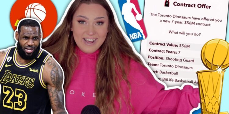 How To Become A Pro Basketball Player In BitLife