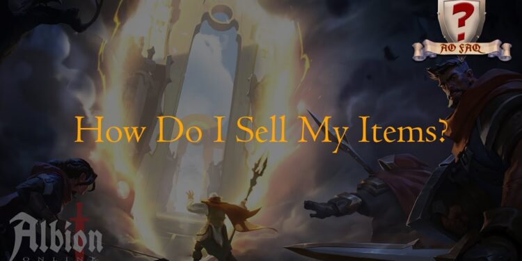 How to sell items in Albion Online