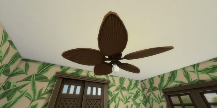 Sims 4 Ceiling Fans & Ceiling Lights CC (All Free)