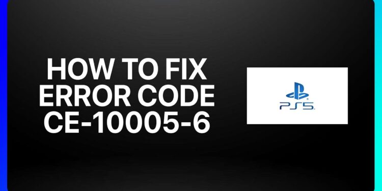 PS5 Error CE-10005-6 Disc Reading Error (Fixed) (updated)
