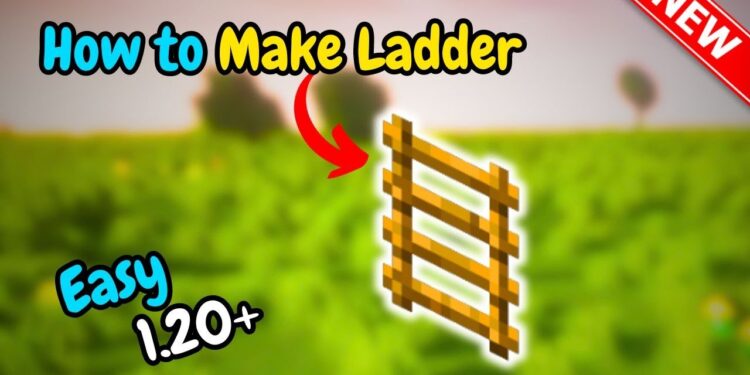How to Make a Ladder in Minecraft