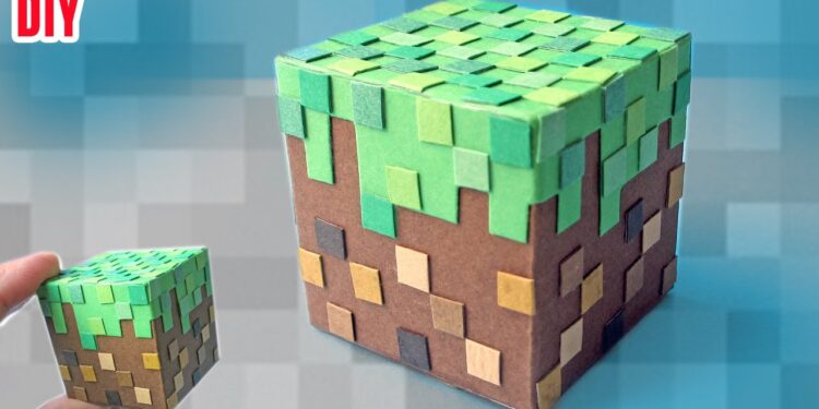 Crafting with Dirt Blocks in Minecraft