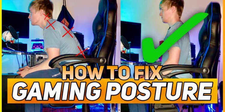How to Prevent Back Pain from Playing PC Games