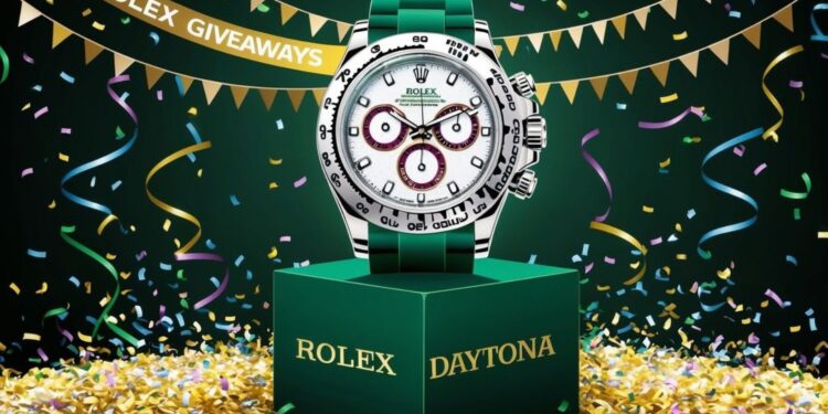 Win a Rolex: Epic Giveaway Showdown for Daytona Enthusiasts! 1 Win a Rolex: Epic Giveaway Showdown for Daytona Enthusiasts!