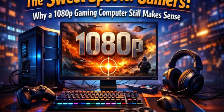 The Sweet Spot for Gamers: Why a 1080p Gaming Computer Still Makes Sense