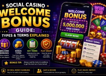 Social Casino Welcome Bonus Guide: Types & Terms Explained