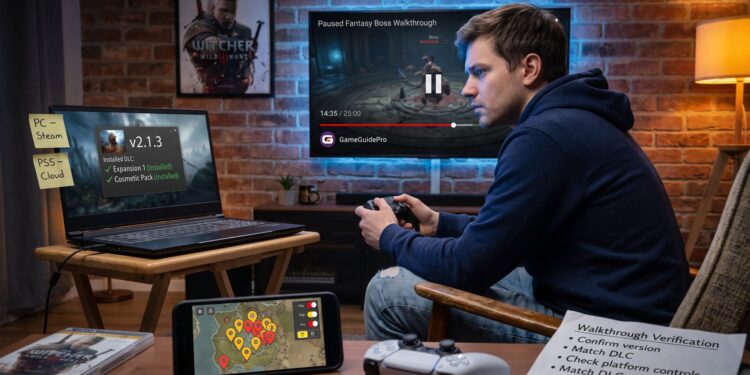 How to Choose the Right Walkthrough for Your Game Version