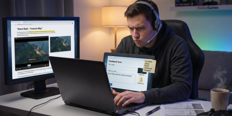 What to Include When Reporting an Error in a Gaming Guide